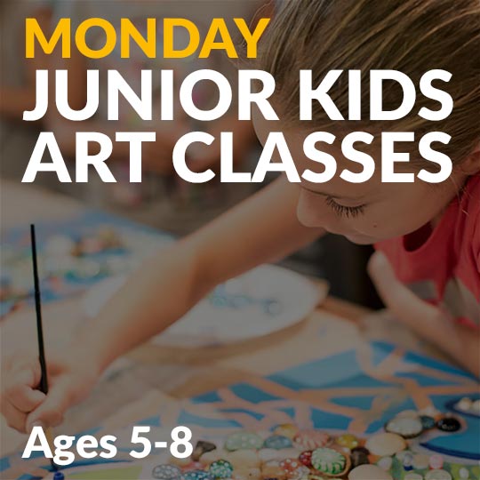 Monday junior kids art classes Killarney