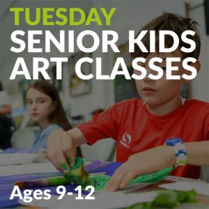Tuesday senior kids art classes Killarney