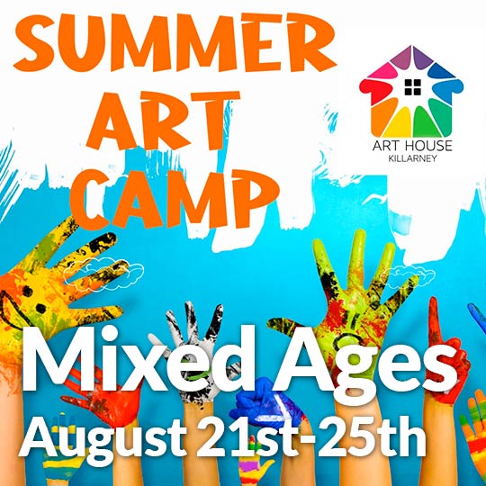 Art Camp Mixed Ages August 21st-25th