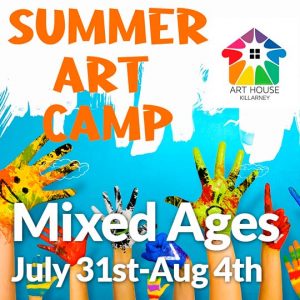 Mixed ages art camp July 31-Aug 4