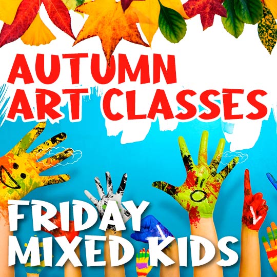 Autumn Art Classes Killarney - Friday Mixed Kids