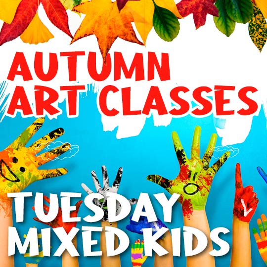 Autumn Art Classes Killarney - Tuesday Mixed Kids