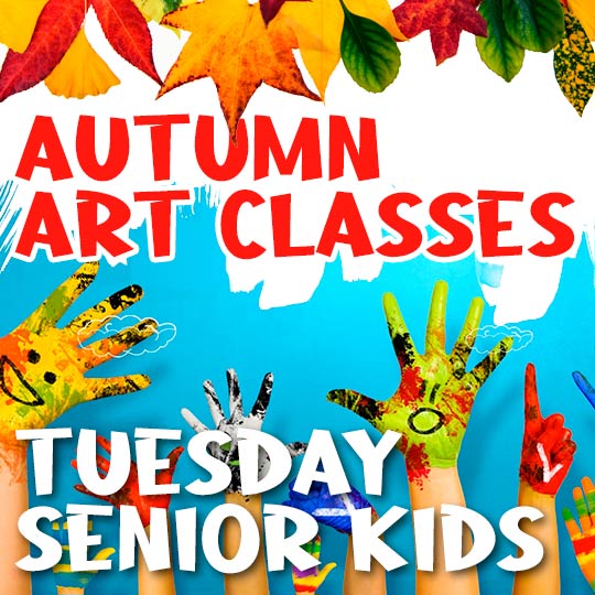 Autumn Art Classes Killarney - Tuesday Senior Kids