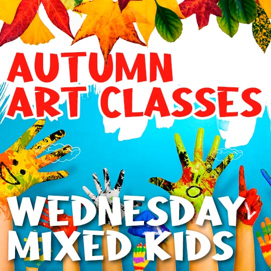 Autumn Art Classes Killarney - Wednesday Mixed Kids