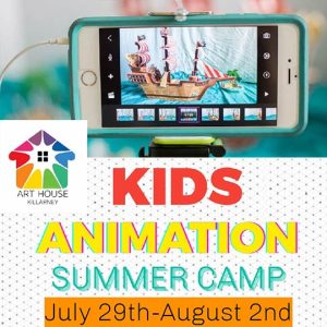 Kids Animation Summer Camp July 29 - Aug 2