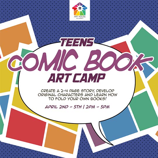 Teens Comic Book Camp